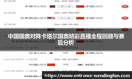 中国国奥对阵卡塔尔国奥精彩直播全程回顾与赛后分析